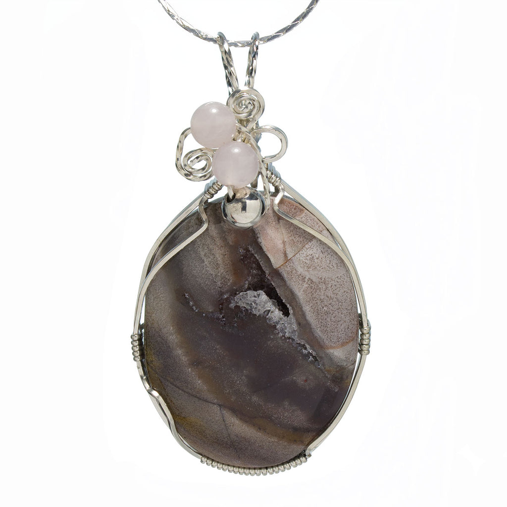 Alabates Purple Banded Agate