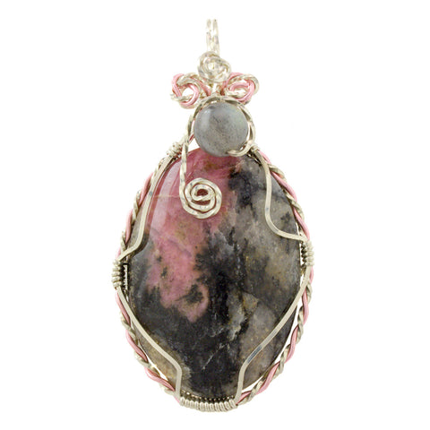 Rhodonite and Labradorite
